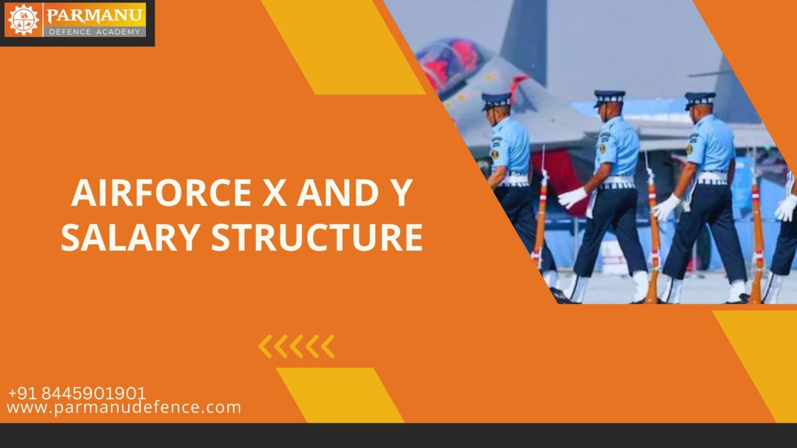 Airforce X and Y Salary Structure